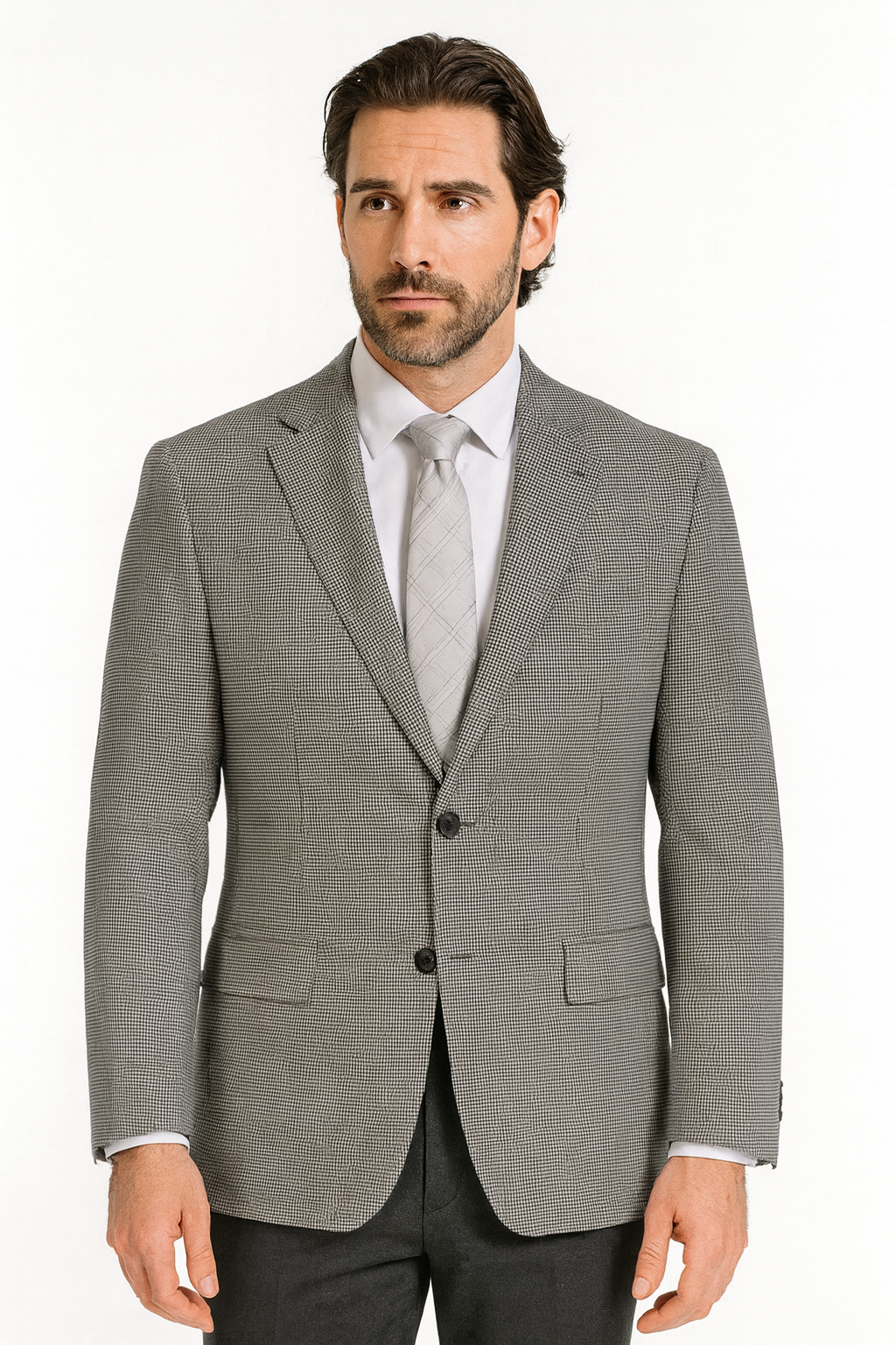 BLACK & WHITE BLAZER