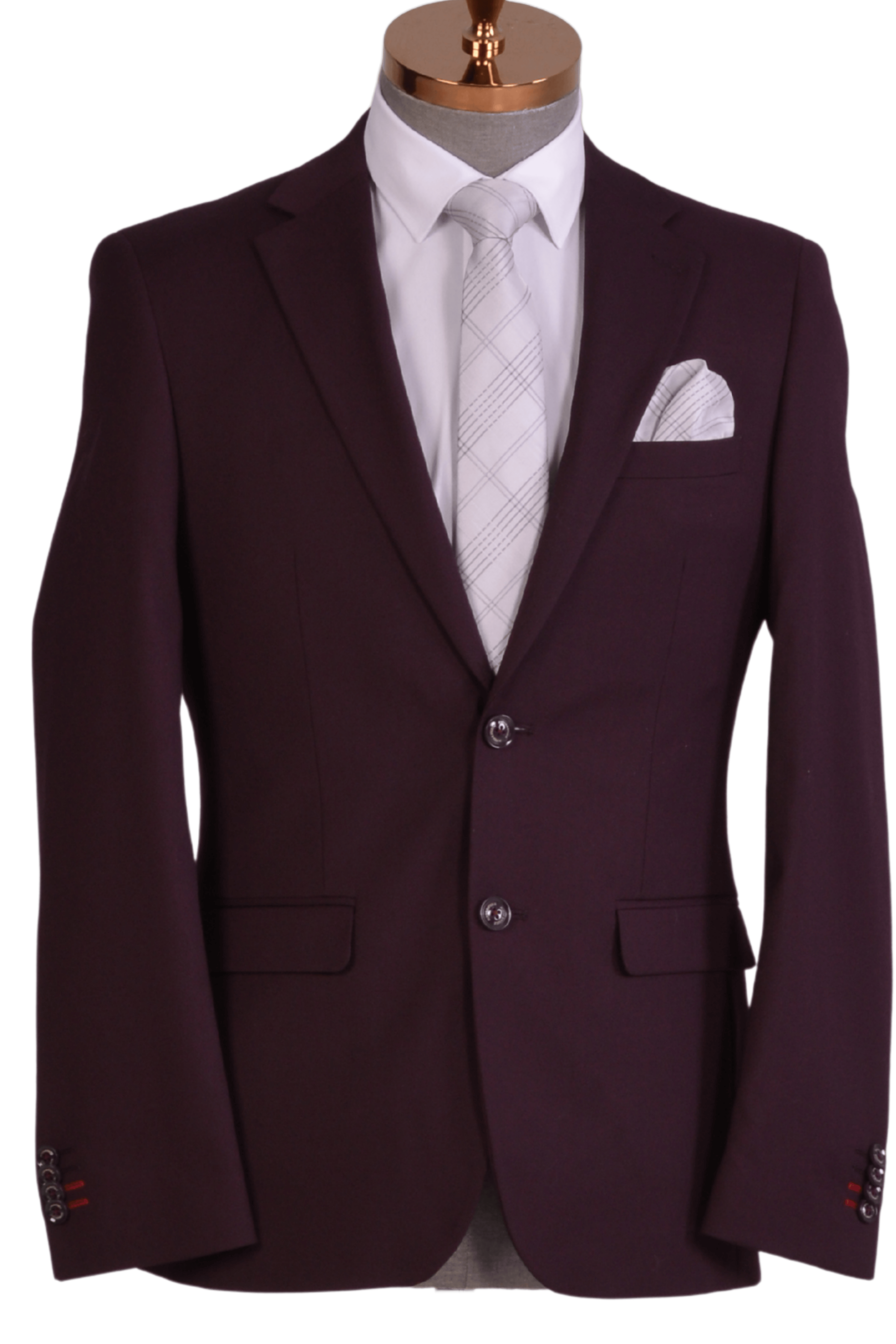 BURGUNDY SUIT