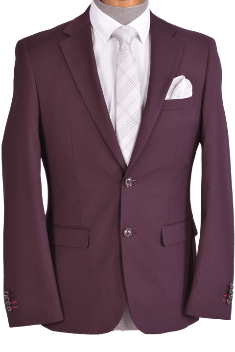 SEBASTIAN EGGPLANT SUIT