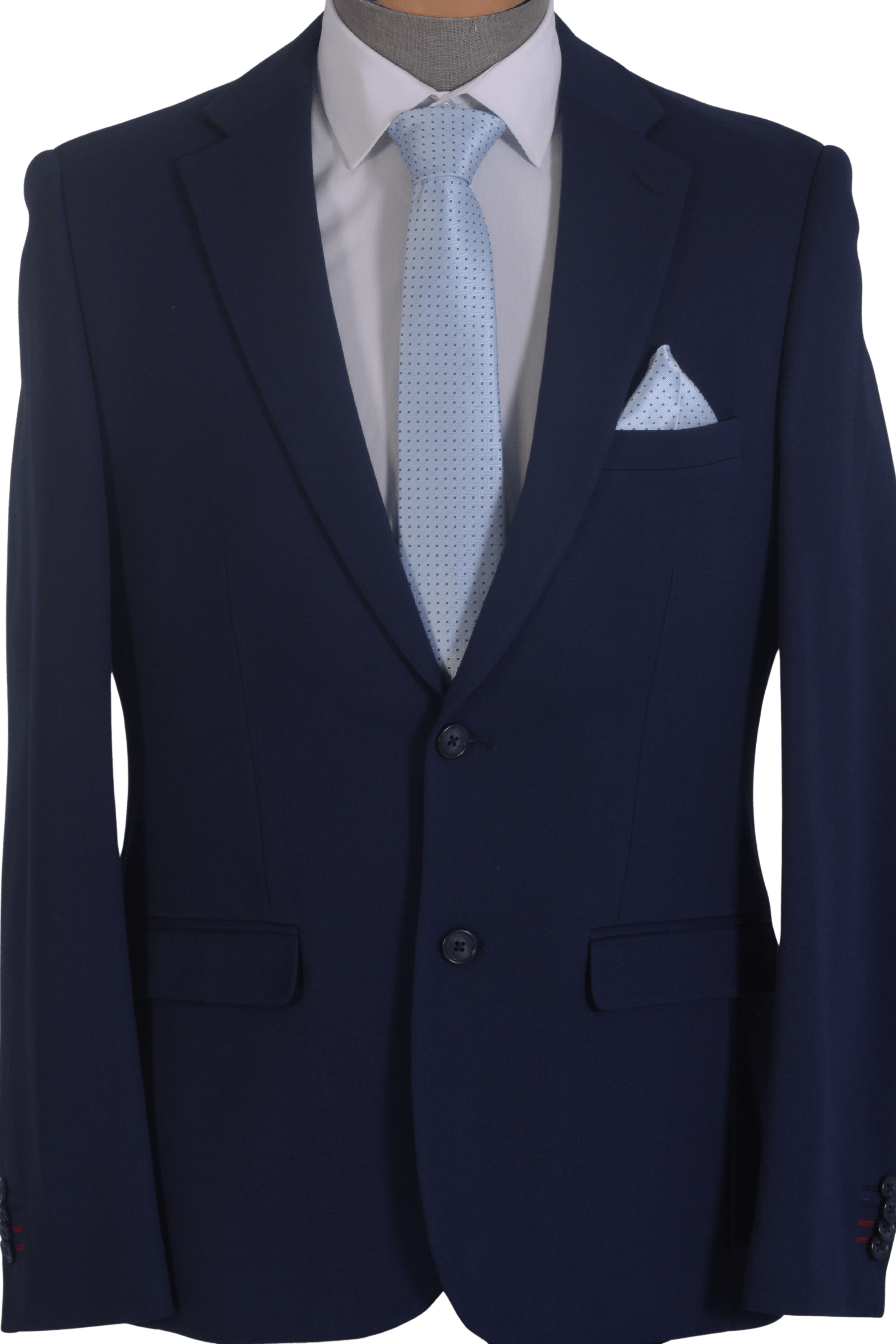 DEEP NAVY KNIT SUIT